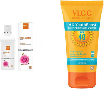 

VLCC Rose water &Youth Boost(Set of 2)