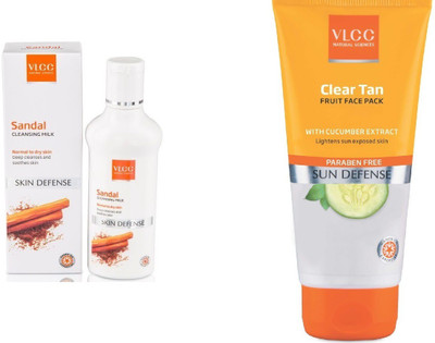 

VLCC Cleansing Milk & Clear Tan Fruit(Set of 2)