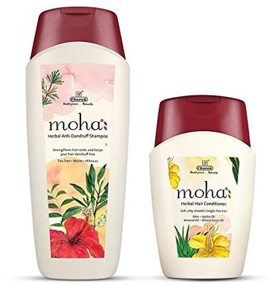 

Moha ANTI-DANDRUFF SHAMPOO AND HERBALS HAIR CONDITIONER(Set of 2)