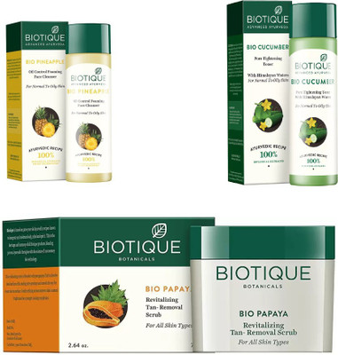 

BIOTIQUE BIO combo kit(Set of 3)
