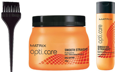 

a b s group Hair Dye Brush, Matrix Opti Care Straight Smooth Shampoo and Spa- Pack of 3(Set of 3)