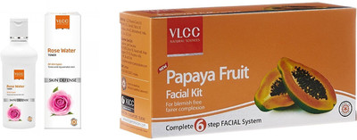 VLCC Rosewater & papayakit(Set of 2)