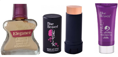 

Blue Heaven elegance perfect skin match foundation and makeup stick with primer (set of 3)(Set of 3)