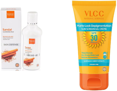 

VLCC Cleansing Milk & Matte look(Set of 2)