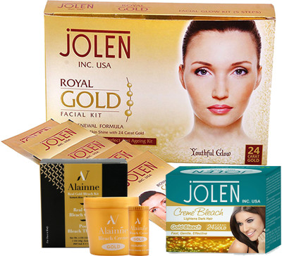

Jolen Golden Glow Kit(Set of 4)