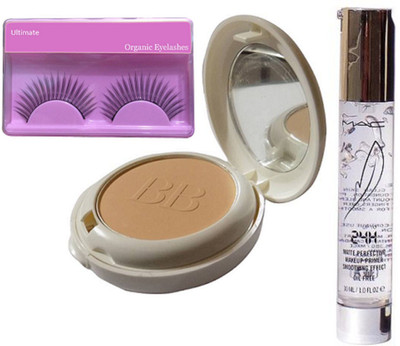 

Ultimate Eyelashes, Patrick Star Compact, Mac Matte Perfecting Makeup Oil Free Gel Primer(Set of 3)