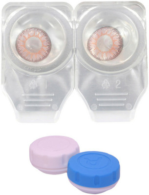 

Choice Empire 1 Pair Zero Power Monthly Contact LensWithout Solution - Pink Color Lens Monthly Contact Lens(0 dioptres, Pink, Pack of 2)