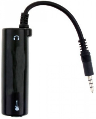 

Shrih SHV-3005 Guitar Interface Headphone Adapter(Mobile, Black)