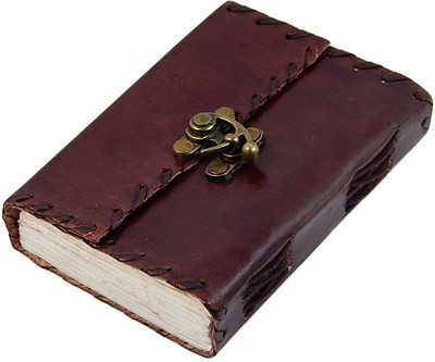 RSN NO A6 Diary NO 100 Pages(Brown)