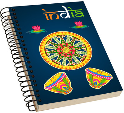 

MrSanotiyas A5 Notebook(Innovative Acrylic Notebook, Multicolor)