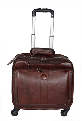 

Royal Leather Emporium 18 inch/46 cm 107 Travel Duffel Bag(Brown)
