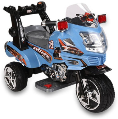 

Sunbaby Super Cop Bike Battery Operated Ride On(Blue)