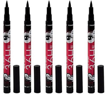 YANQINA Yanqina-waterproof liquid eye liner 36 hours stay 15 g(Deep black)