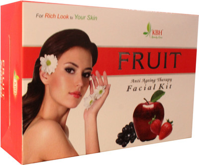 

KBH Fruit Facial Kit 310 ml(Set of 5)