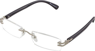 Esperto Readers Rimless (+2.50) Rectangle Reading Glasses(63 mm