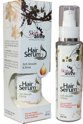 

SKIN ALIVE Hair Serum for Soft< Smooth & Shine Serum(100 ml)