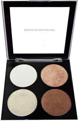 

One Personal Care Make Up Studio | Bronze & Highlighter(Horizon Silver, Silver Dust, Simply Brown, Bronze Gold)