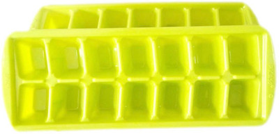 Pikaso Green Plastic Ice Cube Tray(Pack of1)