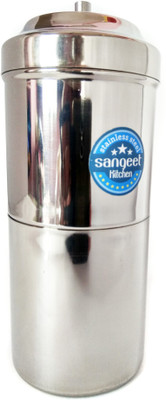 

Sangeet Kitchen Premium 4 Cups Stainless Steel South Indian Coffee Filter(300 ml)
