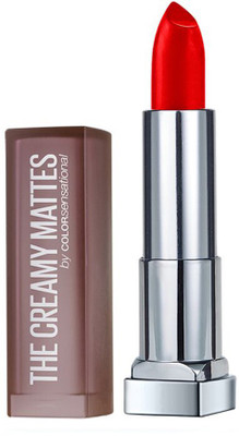 

Maybelline Color Sensational Creamy Matte(690 Siren in Scarlet, 3.9 g)
