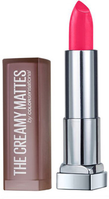

Maybelline New York Color Sensational Creamy Matte Lipstick, 3.9g(630 Flaming Fuchsia, 3.9 g)
