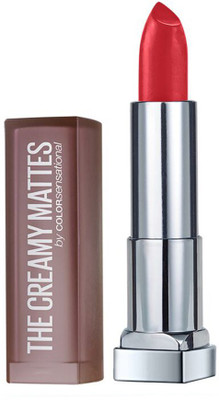 

Maybelline New York Color Sensational Creamy Matte Lipstick, 3.9g(647 Dare to be Red, 3.9 g)