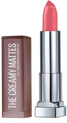 

Maybelline New York Color Sensational Creamy Matte Lipstick, 3.9g(642 Pop of Pink, 3.9 g)
