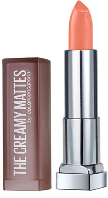 

Maybelline New York Color Sensational Creamy Matte Lipstick, 3.9g(644 Peach Personality, 3.9 g)