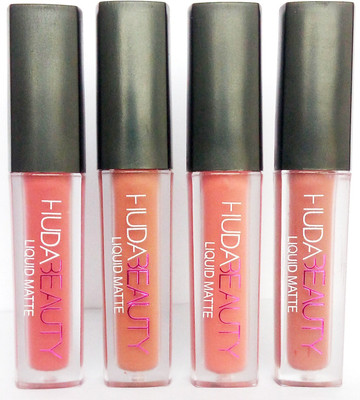 

Huda Beauty Minis Nude Edition Liquid Lipstick Set of 4(Nude)