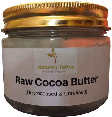 

Nature's Tattva Raw Cocoa Butter (Unprocessed & Unrefined)(100 g)