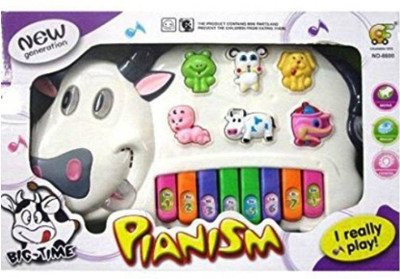 

Pasanda Musical Cow piano keyboard(Multicolor)