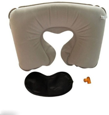 

Generic Neck pillow, Eye mask, and 2 Earplugs Neck Pillow & Eye Shade(Multicolor)