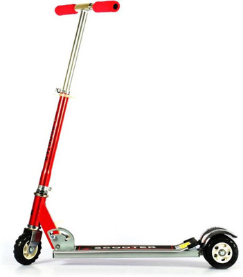 

Goyal Traders Heavy Metallic Big Size 3 Wheel Height Adjustable Kids Folding Scooter(Red)