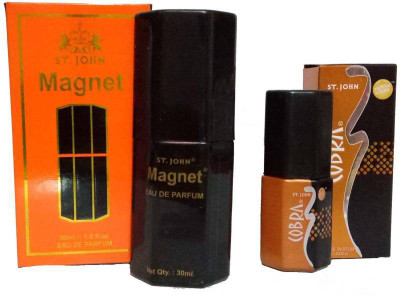 

st jhon Magnet 30 ML +Cobra 10 ml Combo Set Eau de Parfum - 40 ml(For Men)