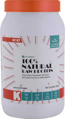 

KOLT 100% Natural Raw Whey Protein(909 g, Unflavored)
