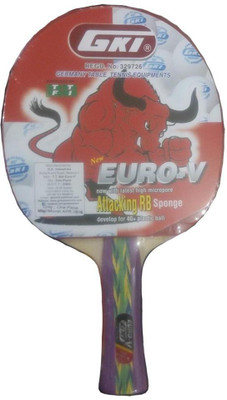 

GKI Euro v Multicolor Table Tennis Racquet(350 g)