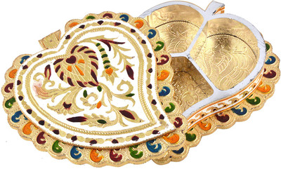 

G S Museum Wooden Decorative Platter(Multicolor)