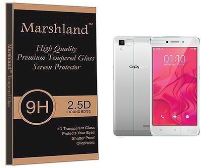 MARSHLAND Tempered Glass Guard for OPPO R7(Pack of 1)
