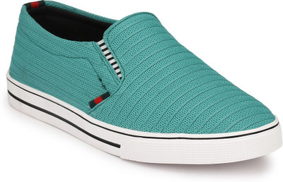

Levanse Mesh Blue canvas Casuals For Men(Green, Sky blue