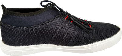 

D&T SYNTHETIC CASUAL - 008 Sneakers For Men(Black