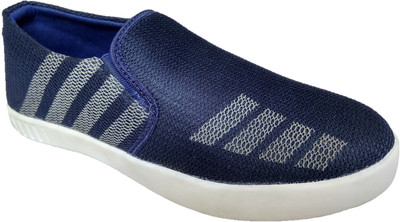 

D&T STYLISH LOAFERS - 006 Canvas Shoes For Men(Navy