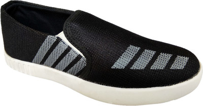 

D&T STYLISH LOAFERS - 007 Canvas Shoes For Men(Black
