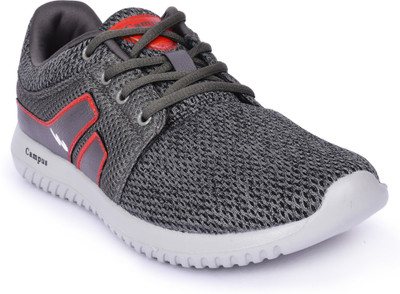 

Campus BATTLE X-13 Running Shoes For Men(Grey, Red, Grey-red008