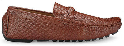 

ALTERATE ALTERATE MEN'S Brown Loafers Loafers For Men(Brown