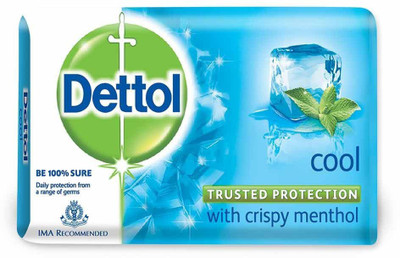 

dettol _Dettol _Cool_Soap 75g (Pack of 4)(125 g, Pack of 4)