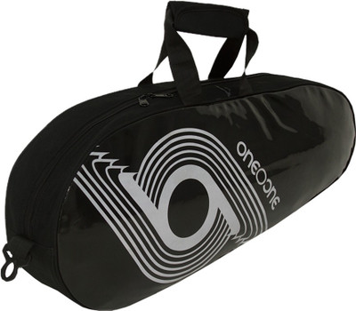 

One O One Xhale Collection Single Black & White Badminton/Tennis Kit Bag(Black, Kit Bag)