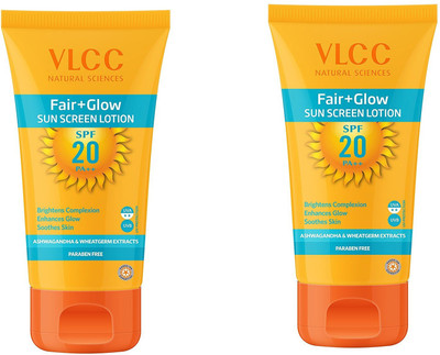 

VLCC Fairglow Suncreen(50) - SPF 20 PA+++(100 ml)