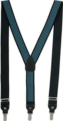 

Corium Y- Back Suspenders for Men(Black, Blue)
