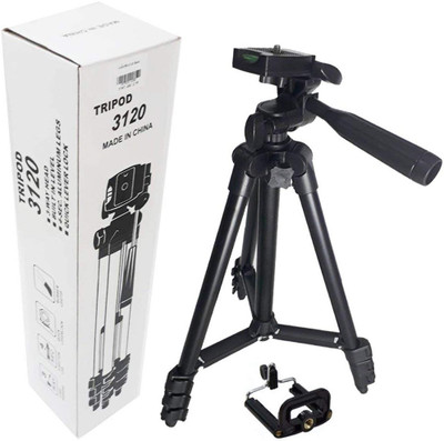 

Piqancy Original Professional Tripod 3120 Tripod(Black, Supports Up to 1500 g)