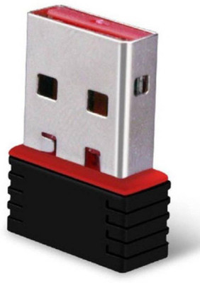

FUZION Wifi Dongle 802.11n Wi Fi 2.4GHz Small Wireless LAN Network Card External USB Adapter(Black)